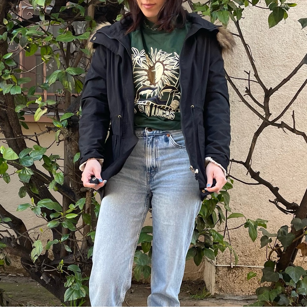 Fleece lined rain jacket - Picture 5 of 7